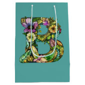 Monogram B overvloedig T-shirt Medium Cadeauzakje (Achterkant)