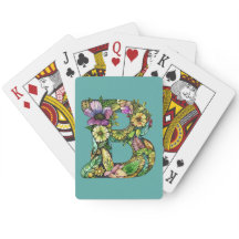 Monogram B overvloedig T-shirt