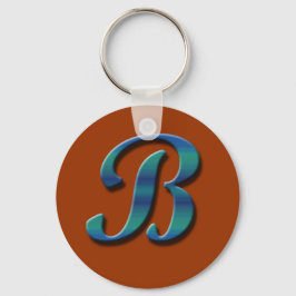 Monogram B Sleutelhanger