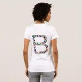 Monogram B T-shirt (Achterkant volledig)