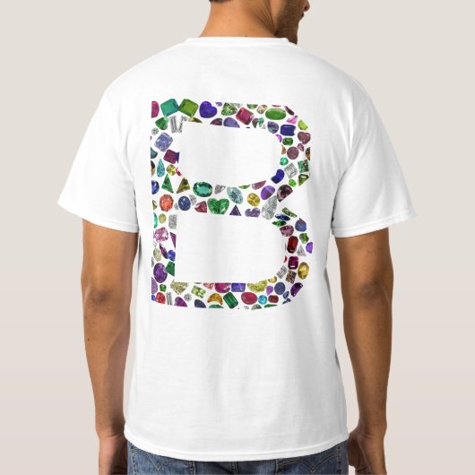 Monogram B T-shirt (Achterkant)