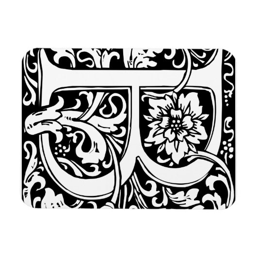 Monogram B Victoriaans Magneet (Horizontaal)