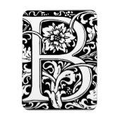 Monogram B Victoriaans Magneet (Verticaal)
