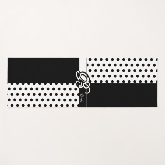 Monogram B Yogamat (Voorkant (horizontaal))