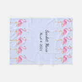Monogram baby fleece deken (Voorkant (Horizontaal))