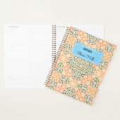 Monogram Back to School Supplies Teachers Planner (Display)