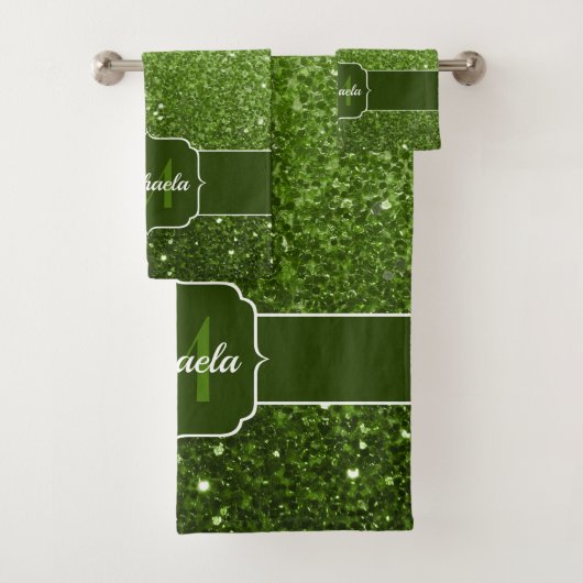 Monogram Bad Handdoek (Insitu)