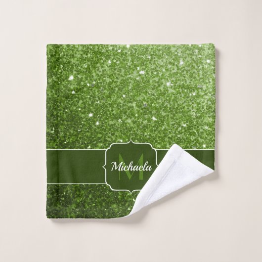 Monogram Bad Handdoek (Wasdoekje)