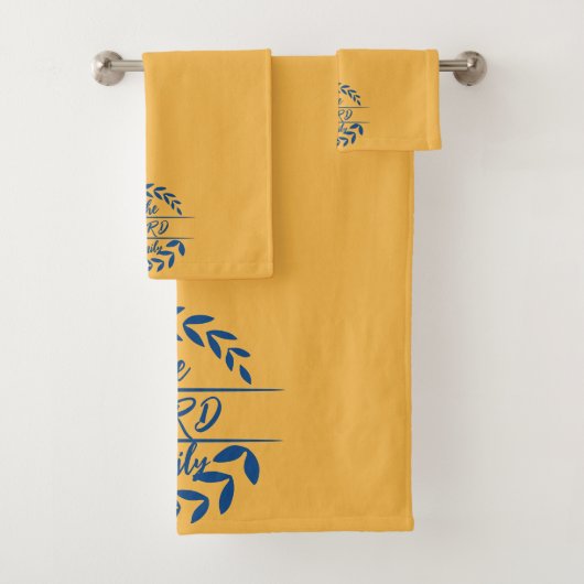 Monogram Bad Handdoek (Insitu)
