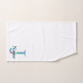 Monogram badgeset met letter J Bad Handdoek (Handdoek)