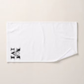 Monogram badgeset met letter M Bad Handdoek (Handdoek)