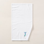 Monogram badgeset met letter U Bad Handdoek (Handdoek)