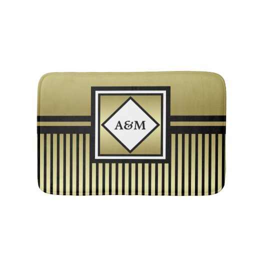 Monogram Badkamer Badmat (Voorkant)