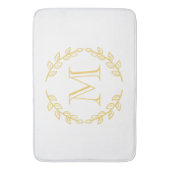  monogram badmat (Voorkant Verticaal)