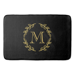 monogram badmat