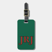 Monogram Bagage Labels - Op Maat! (Voorkant verticaal)