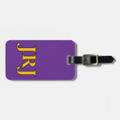 Monogram Bagage Labels - Op Maat! (Voorkant horizontaal)