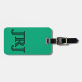Monogram Bagage Labels - Op Maat! (Voorkant horizontaal)