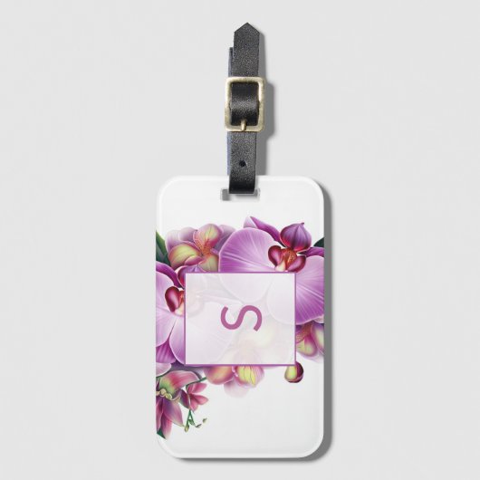 Monogram Bagagelabel (Voorkant (verticaal))