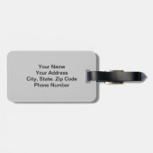 Monogram Bagagelabel (Achterkant horizontaal)