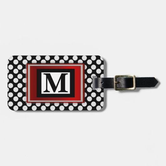 Monogram Bagagelabel (Voorkant horizontaal)