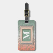 Monogram Bagagelabel (Voorkant verticaal)