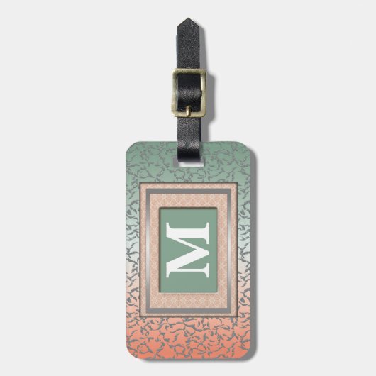 Monogram Bagagelabel (Voorkant verticaal)