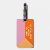 Monogram Bagagelabel (Achterkant verticaal)