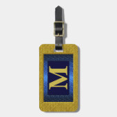 Monogram Bagagelabel (Voorkant verticaal)