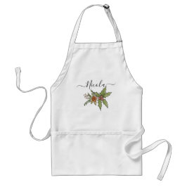 Monogram Baking Apron - Custom Chef with Pockets Standaard Schort
