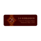 Monogram Bali Red Earth Eigen label (Voorkant)