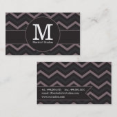 Monogram Band Visitekaartje (Voorkant / Achterkant)