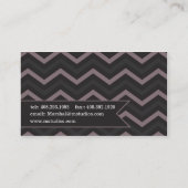 Monogram Band Visitekaartje (Achterkant)