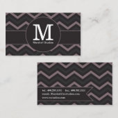 Monogram Band Visitekaartje (Voorkant / Achterkant)