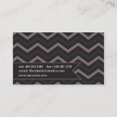 Monogram Band Visitekaartje (Achterkant)