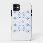 Monogram.Barokelement. Case-Mate iPhone Case (Achterkant)
