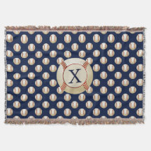 Monogram Baseball Balls Sportpatroon