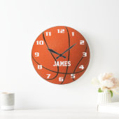 Monogram Basketbal Grote Klok (Huis)