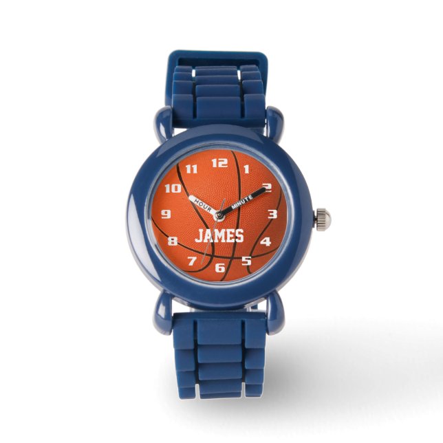 Monogram Basketbal Horloge (Voorkant)
