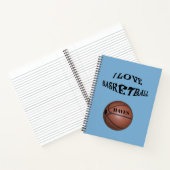 MONOGRAM BASKETBALL * NOTITIEBOEK (Binnen)