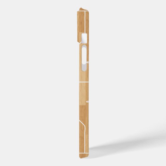 Monogram Basketball op basketbalwedstrijd Case-Mate iPhone Case (Achterkant / Links)