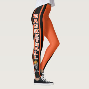 Monogram Basketball Oranje Leggings