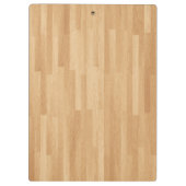 Monogram Basketball voor de Basketball Court Klembord (Achterkant)