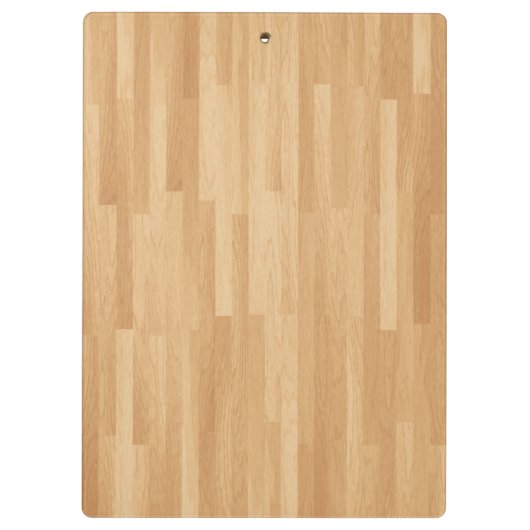 Monogram Basketball voor de Basketball Court Klembord (Achterkant)