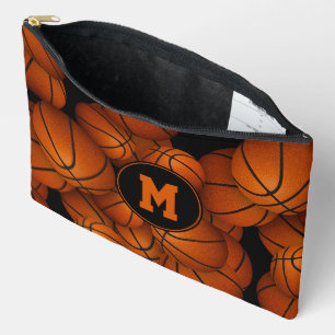 Monogram basketballen patroon etui