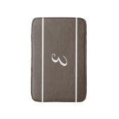 Monogram Bath Mat (Voorkant Verticaal)