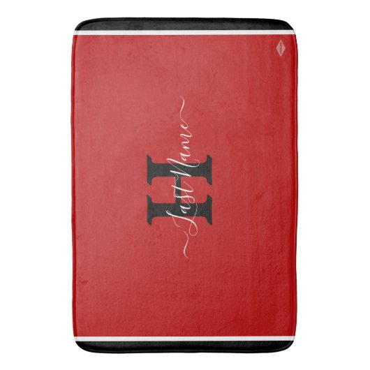 Monogram Bath Mat HAMbyWG (Voorkant Verticaal)
