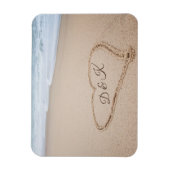 Monogram | Beach Love I Magneet (Verticaal)