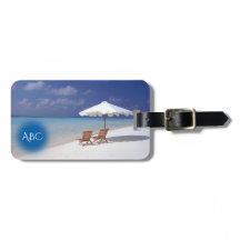 Monogram Beach Scene