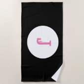 Monogram Beach Towel Strandlaken (Voorkant)
